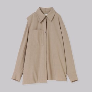 THINGS THAT MATTER T/R ASYMMETRY LAYERED 2WAY SHIRT