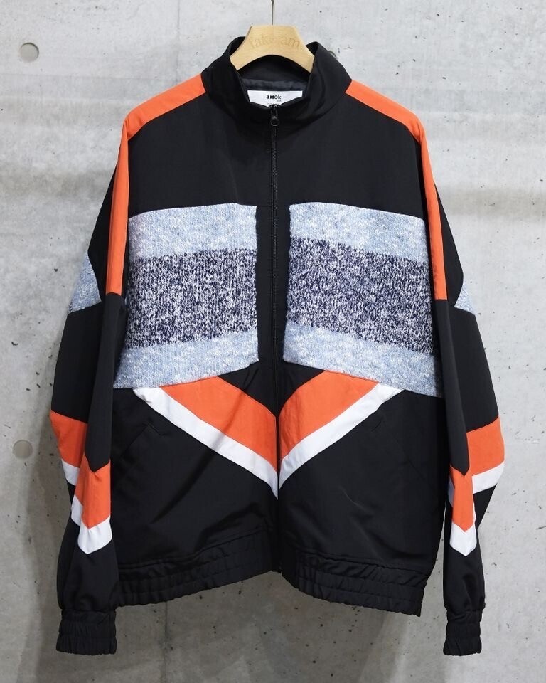 AMOK Nylon Knit Track Jackets