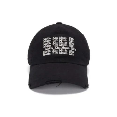 Matin Kim LETTERING WASHED BALL CAP