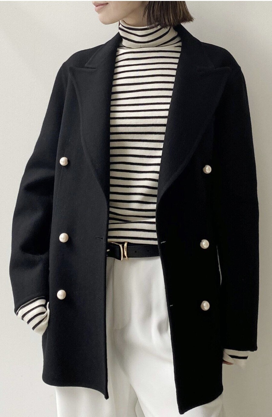 MADISONBLUE REVER PEARL GARBO JACKET