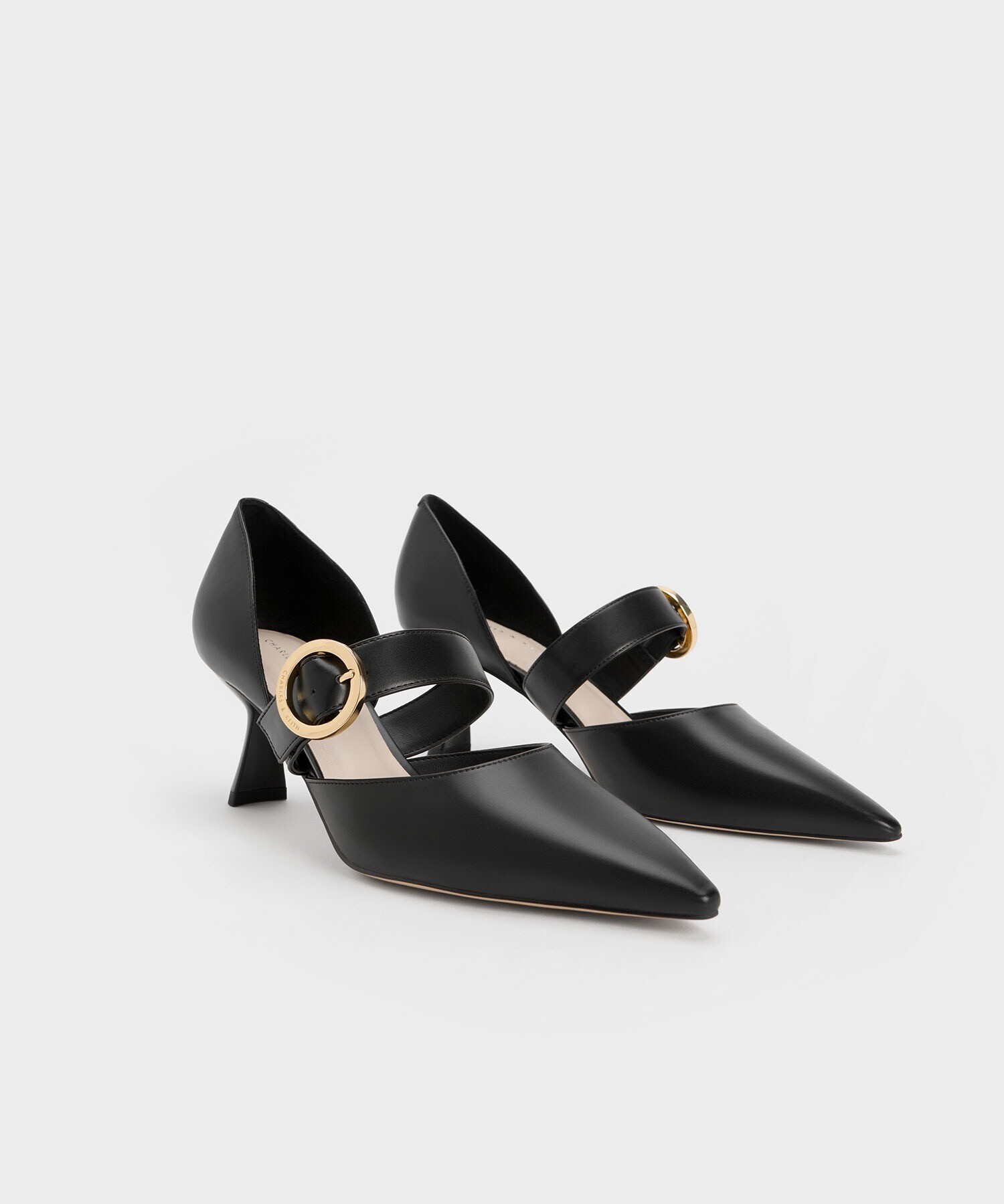 CHARLES & KEITH バックル ドルセイパンプス