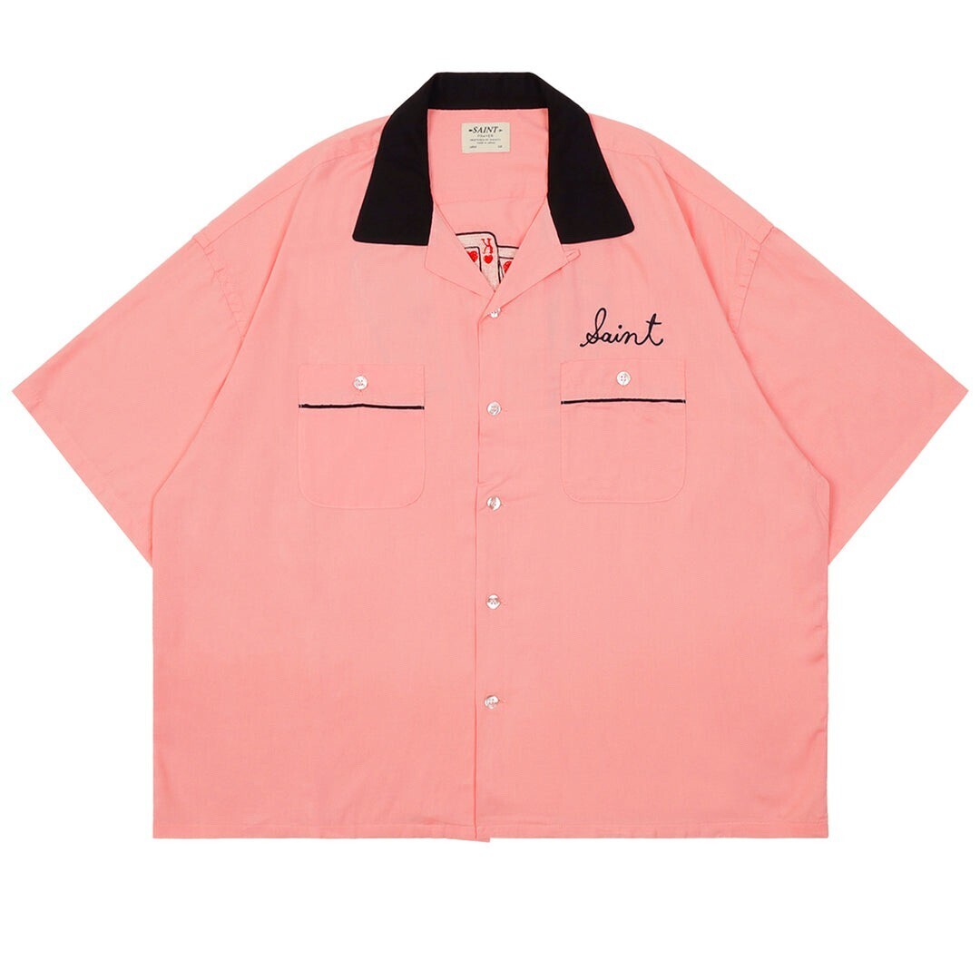 ©SAINT M×××××× SM036 TRUMP BOWLING SHIRT