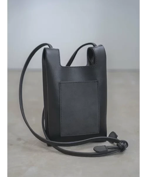 DEVICE DEVICE+/(U)DEVICE+ フェイクレザー ミニショルダーバック