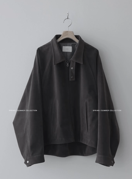 remer vintage fake nubuck blouson