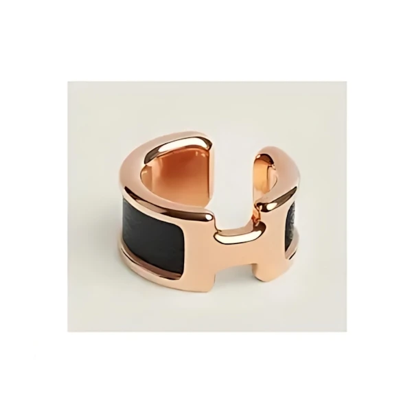 HERMES イヤーカフ(色はシルバー×ブラックに見えました)