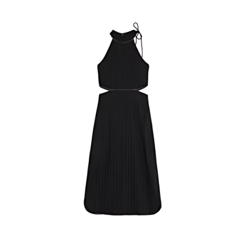 Sister Jane Ghospell Sylvie Stripe Cut Out Midi Dress
