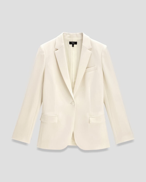 Theory Admiral Crepe Staple Blazer B