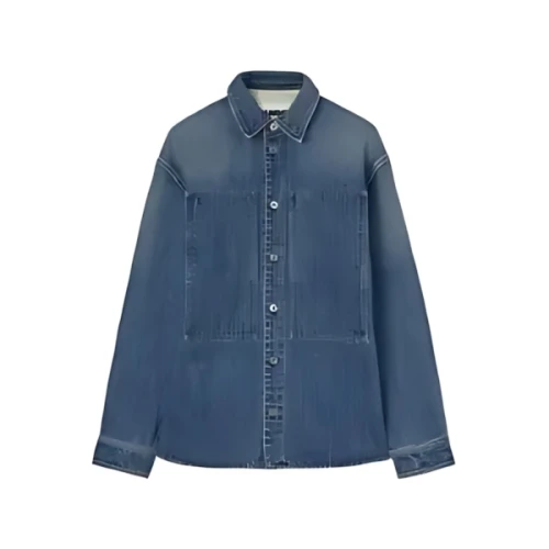 Jil Sander drop-shoulder denim shirt