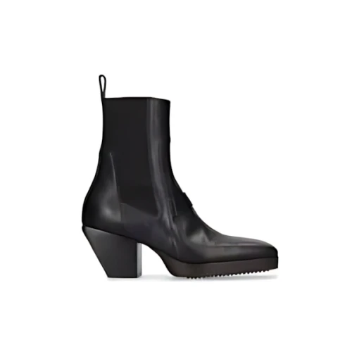 Rick Owens RICK OWENS FW23 LUXOR HEELED SLIVER IN BLACK