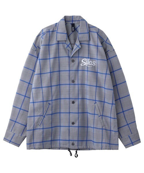 SILAS PLAID COACH JACKET