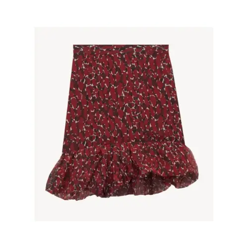 SAINT LAURENT ラッフル ミニスカート