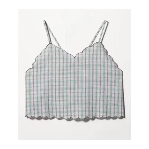 Sara mallika CHECK CAMISOLE