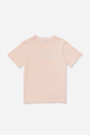 Saturdays NYC Brandon Miller Standard T?Shirt Peach