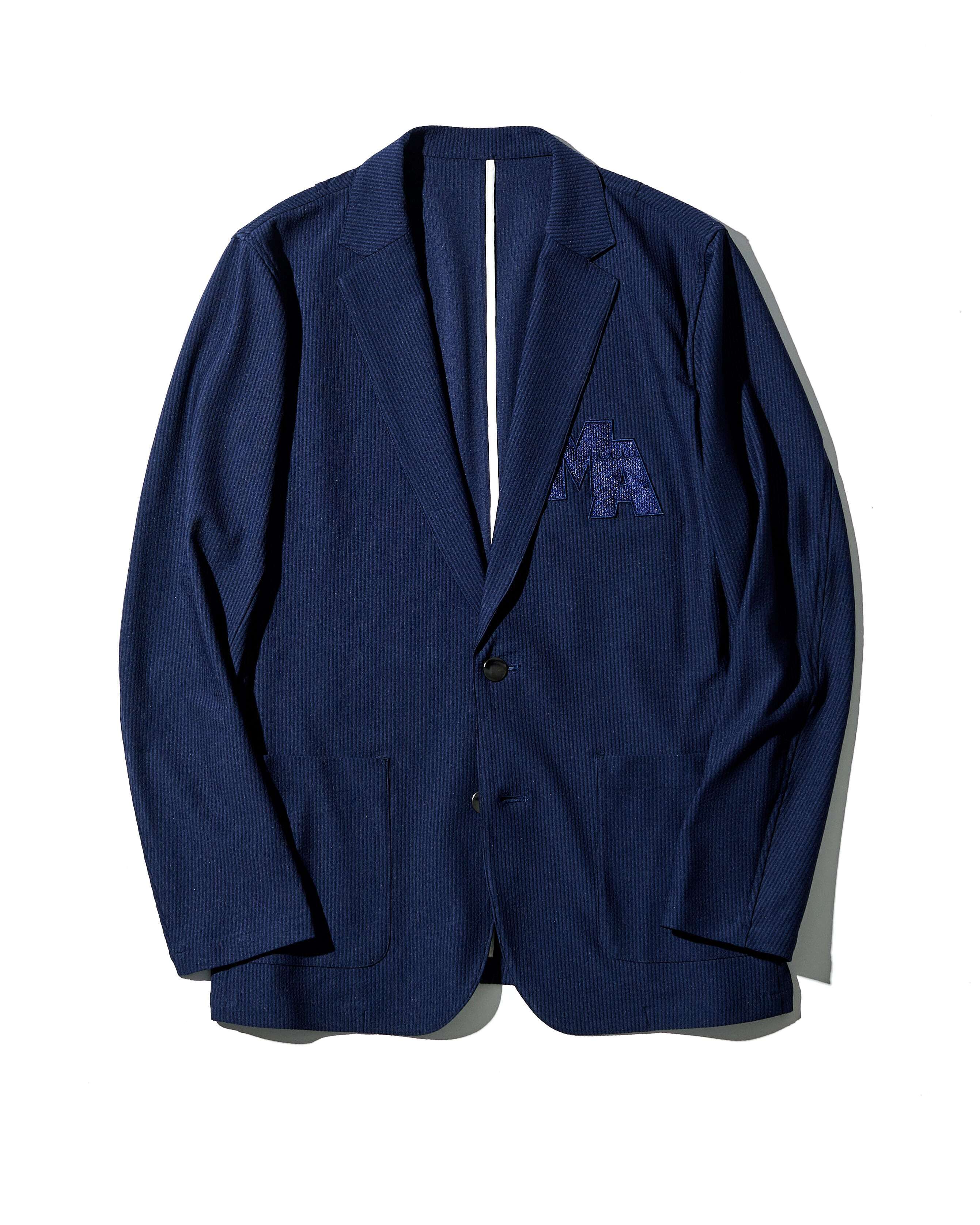 ACANTHUS muta MARINE × ACANTHUS ストレッチシアサッカー テーラードJKT