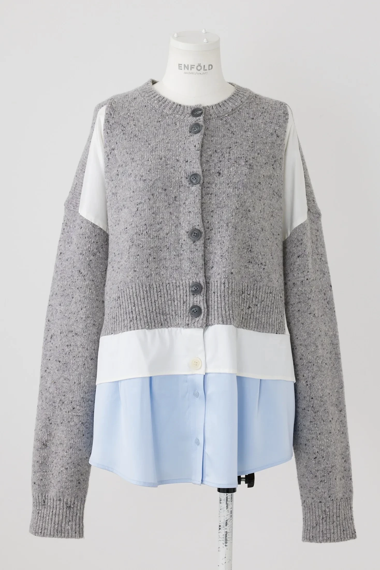 ENFOLD LAYERED CARDIGAN