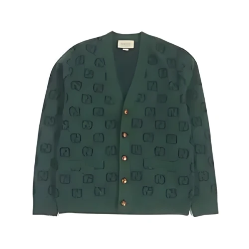 GUCCI ウール GGジャガード くるみボタン