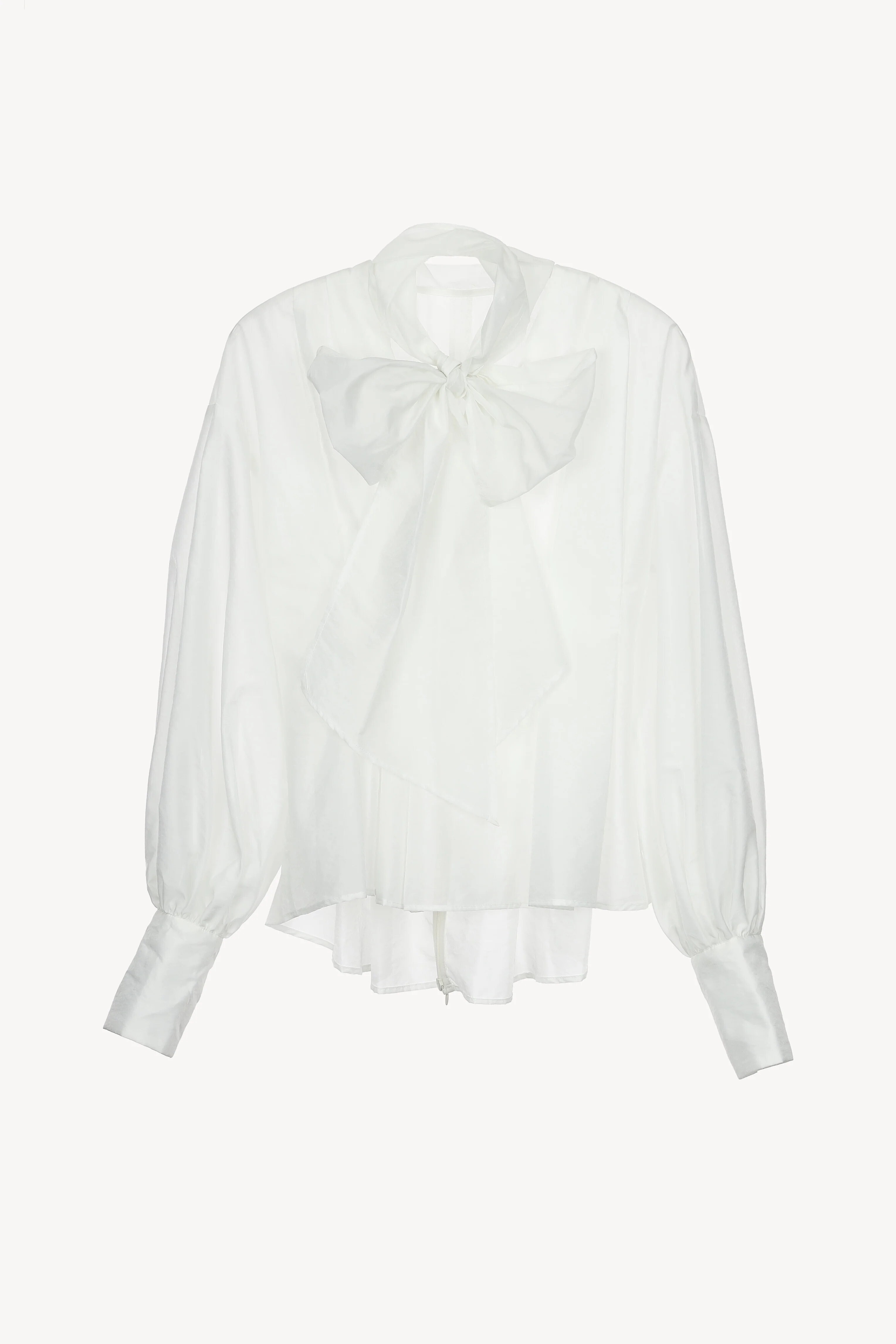 Acka. organza ribbon blouse