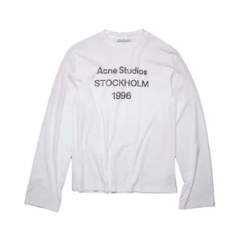 Acne Studios Logo Long Sleeve Tee