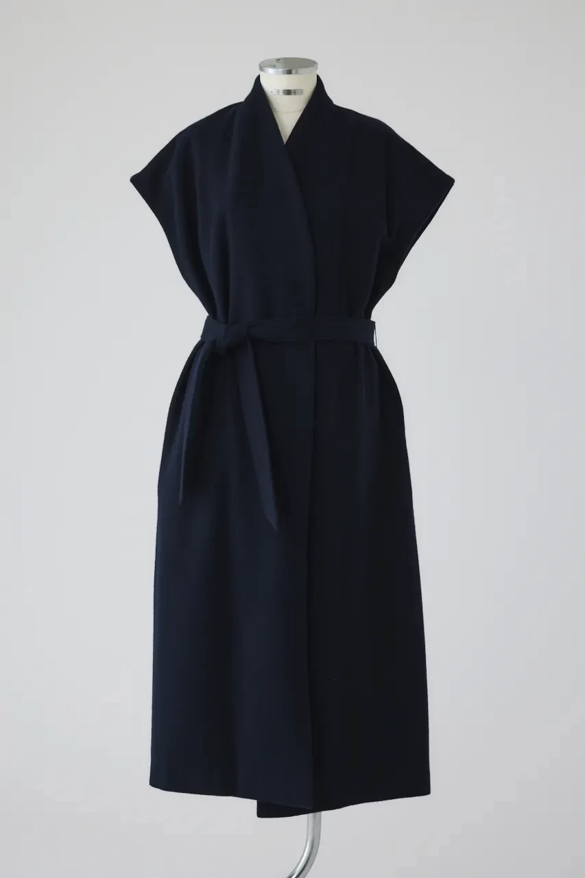 RIM.ARK Dolman wool long vest