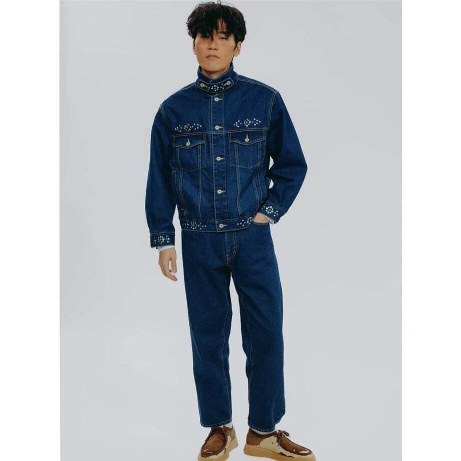 SOL EXOTIC TURQUOISE DENIM PANTS
