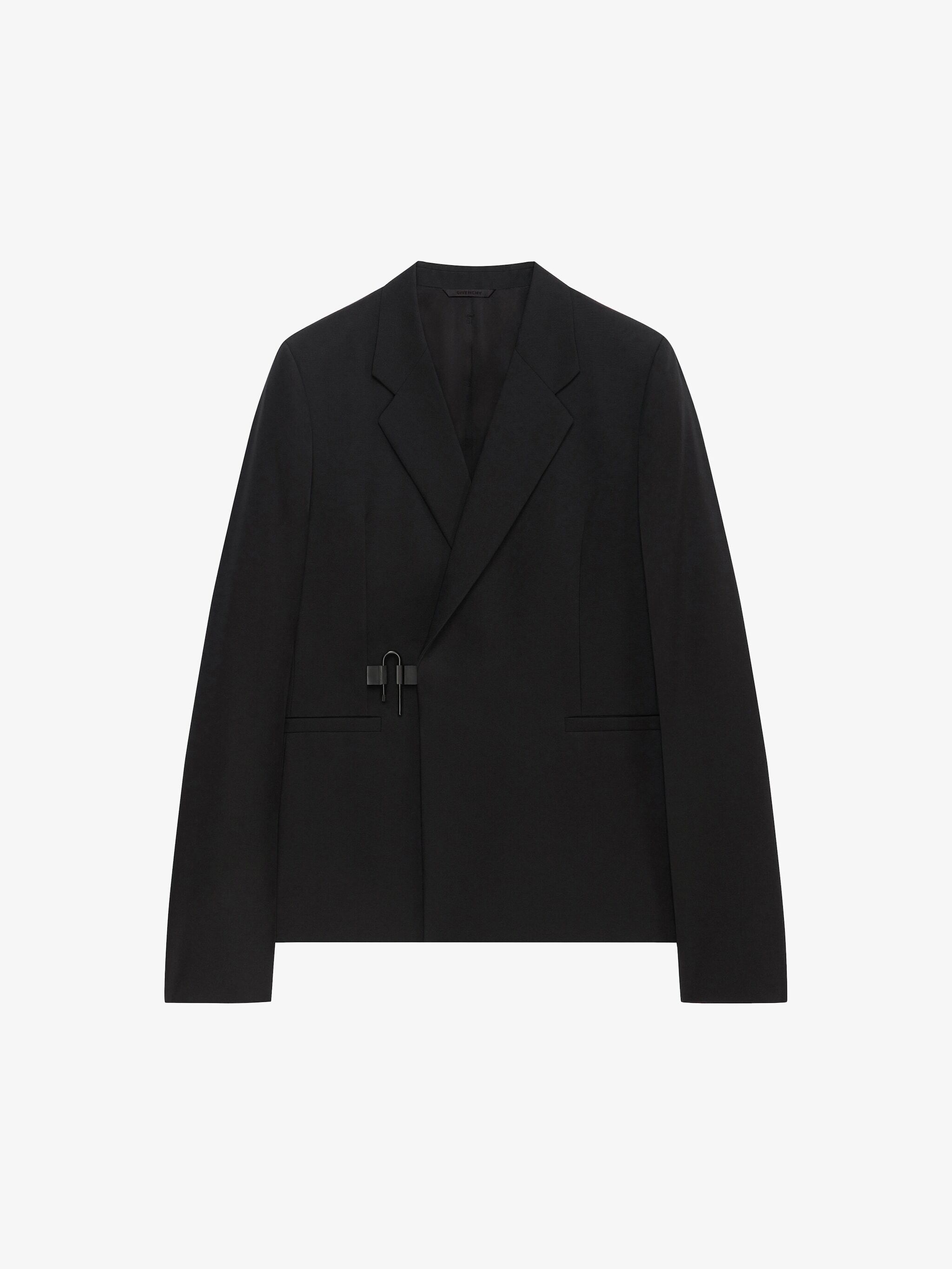 GIVENCHY U-Lock slim fit jacket in wool