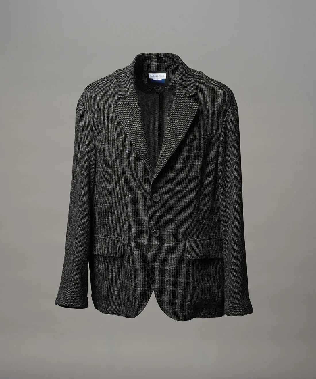 MAISON SPECIAL DRY Tweed Relax-Over 2B Tailored Jacket