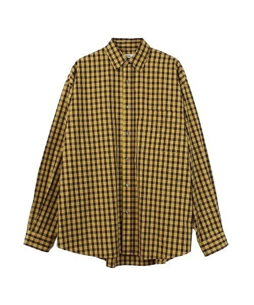 COEL kimyオーバーチェックシャツ