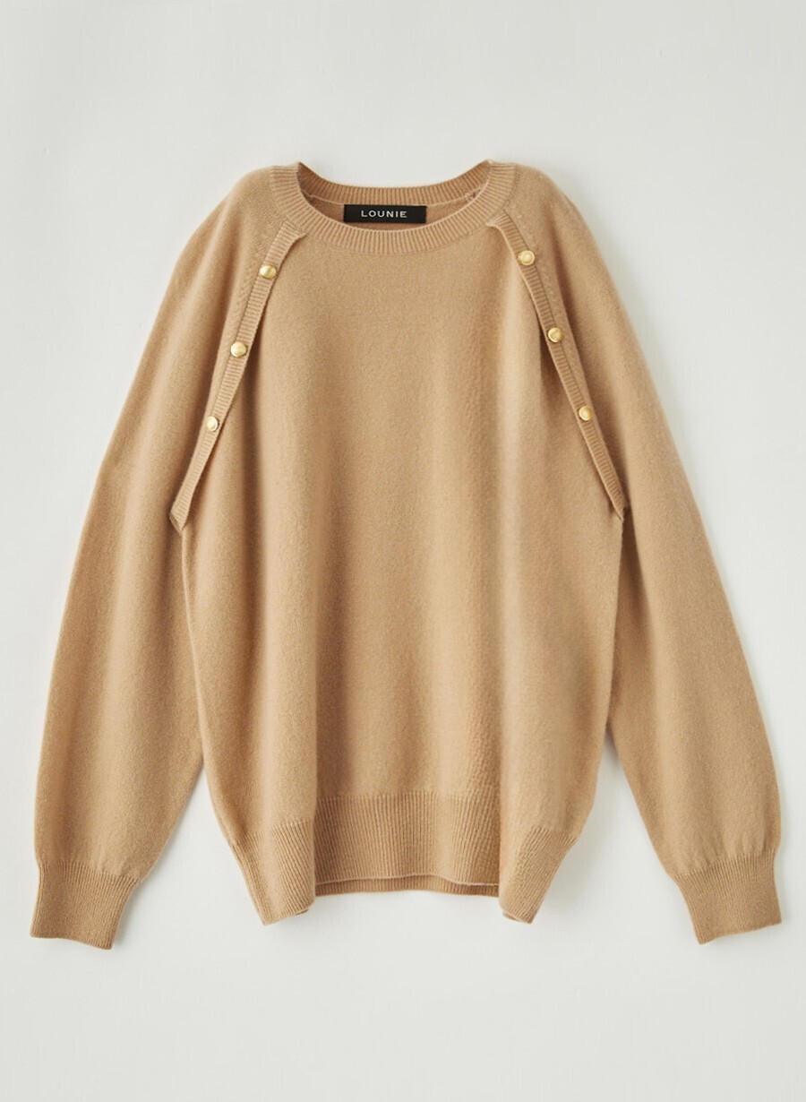 LOUNIE カシミヤニットプルオーバー