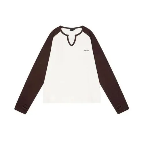 AAKAM Slit Raglan Long Sleeve
