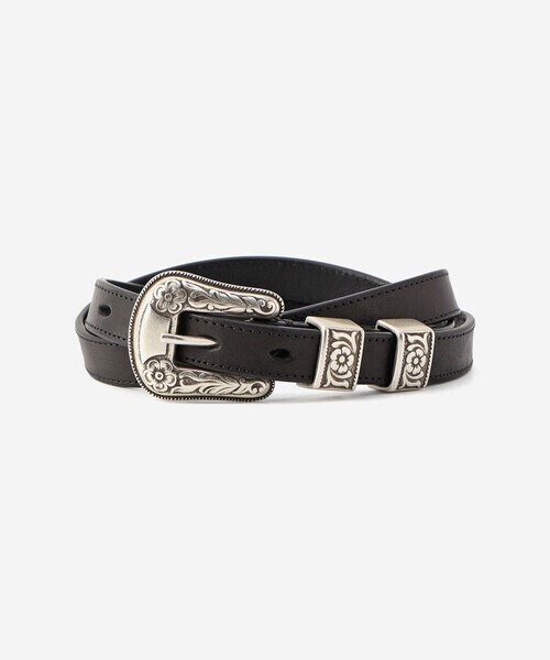J&M DAVIDSON ウェスタンバックルレザーベルト UNISEX
