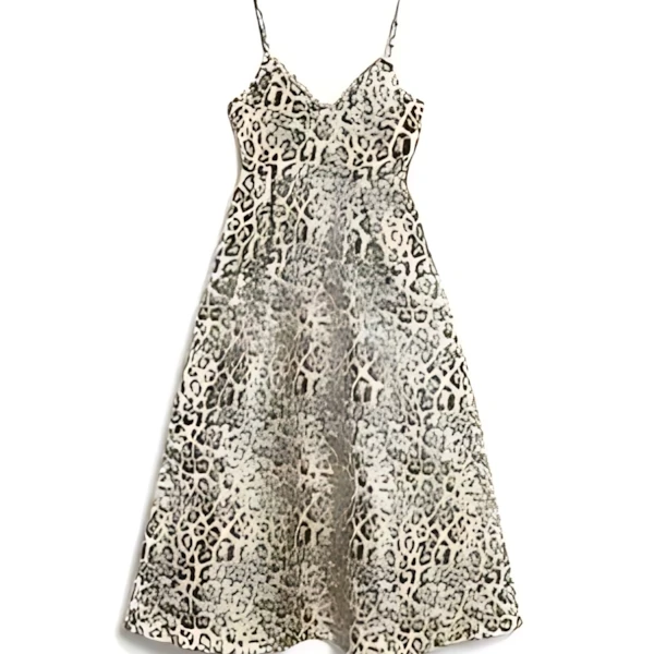 Sister Jane DREAM Gilded Leopard Midi Dress