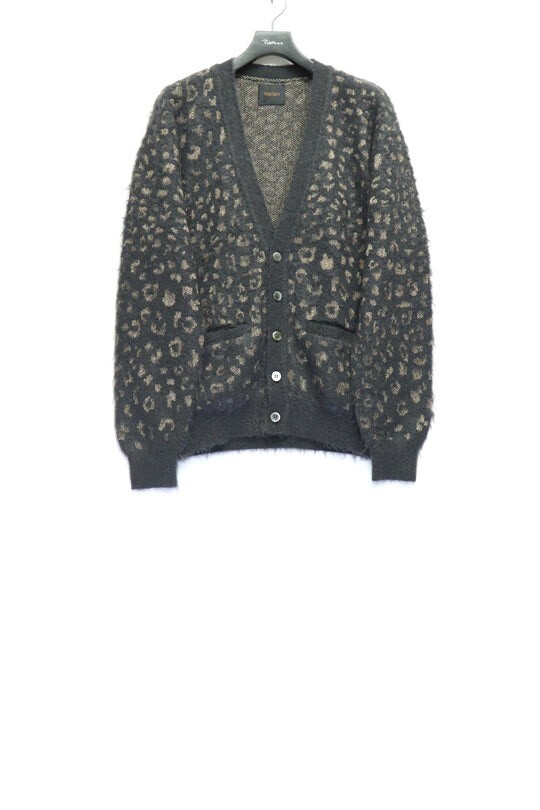 Taiga Igari Leopard Glitter Cardigan