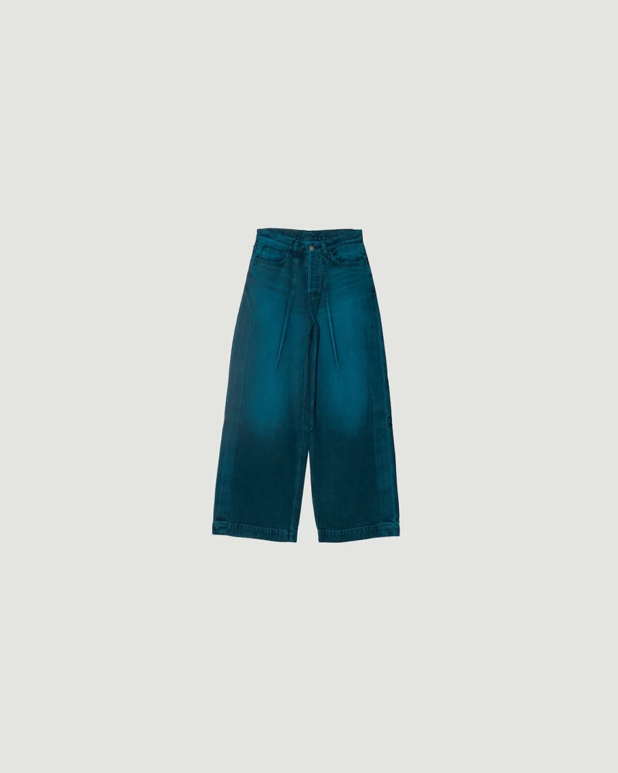 SUBLATIONS WIDE SEAM DENIM BAGGY PANTS .09