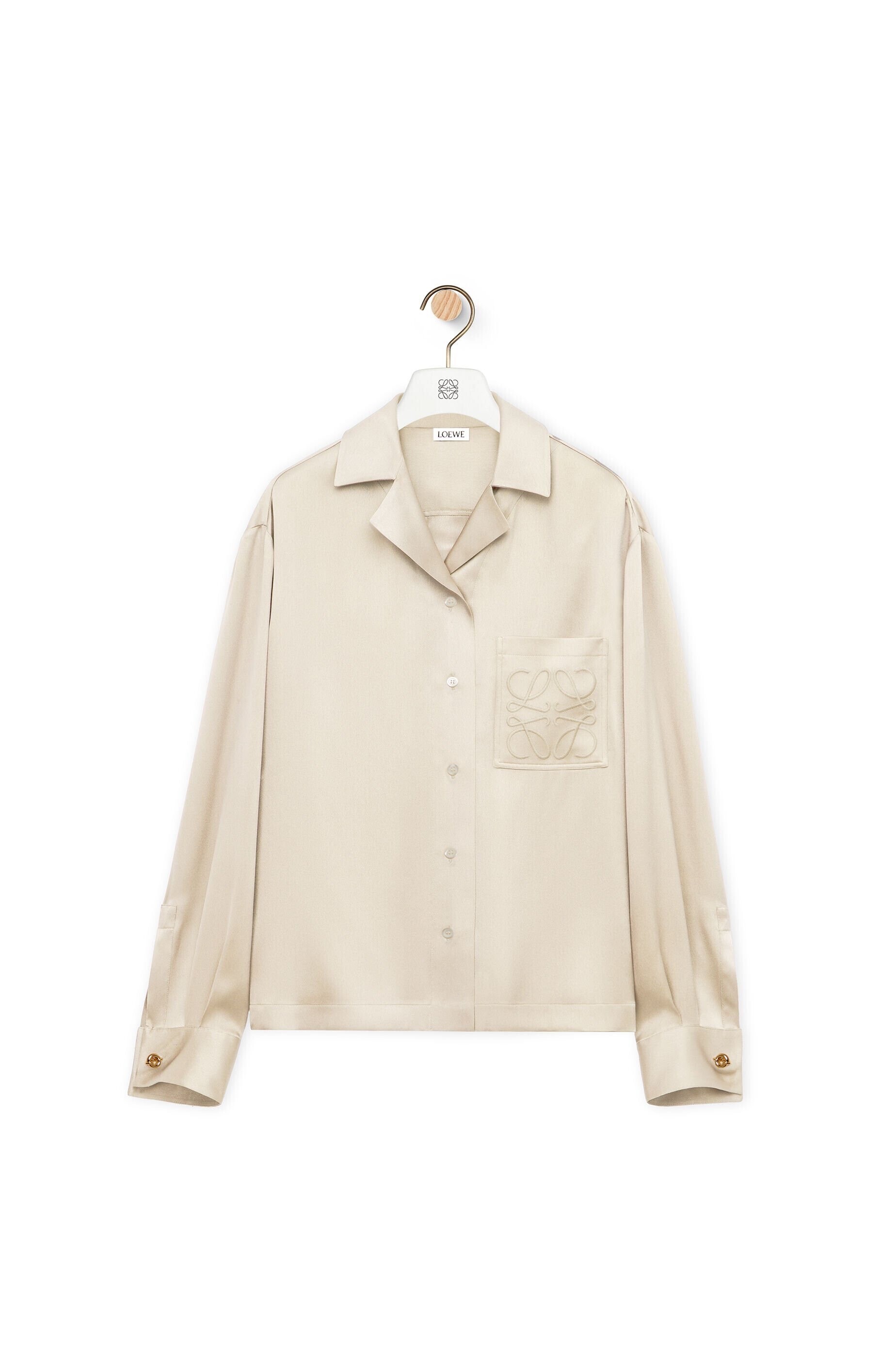 LOEWE パジャマブラウス（シルク）