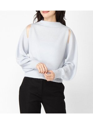 CELFORD カシミヤ100%スリットニットプルオーバー