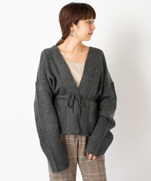 Kastane 紐付きカシュクールカーディガン