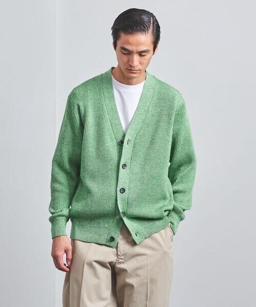 UNITED ARROWS パタゴニアウール メランジ カーディガン