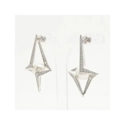 MIKIMOTO パール ダイヤ ピアス