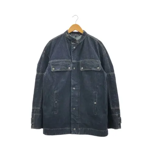DRIES VAN NOTEN VISKIN INDIGO DENIM JACKET
