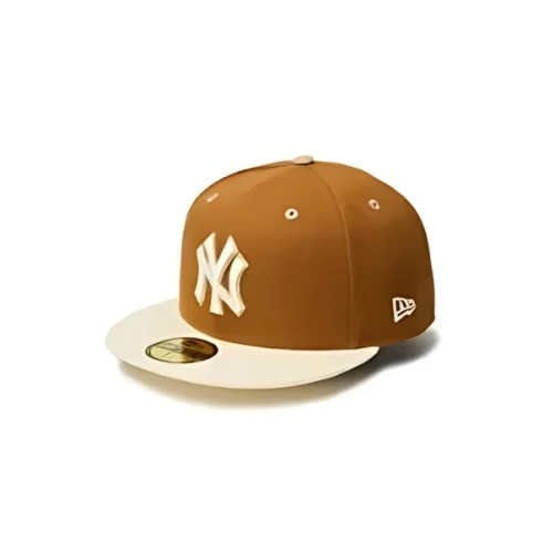 NEW ERA 59FIFTY Pancakes ニューヨーク・ヤンキース トーステッドピーナッツ ワインコークバイザー