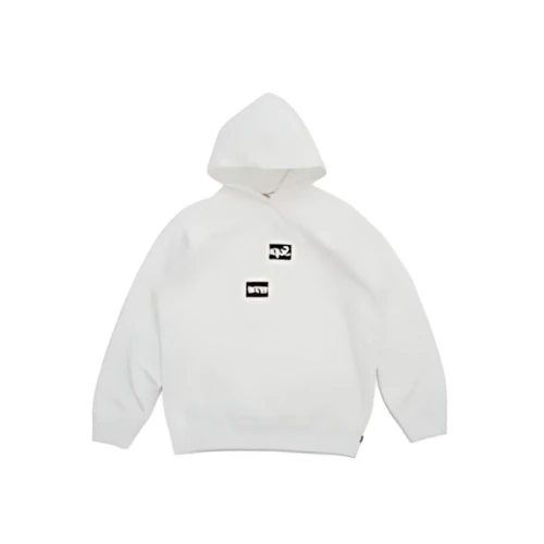 Supreme × COMME des GARÇONS Split Box Logo Hooded Sweatshirt