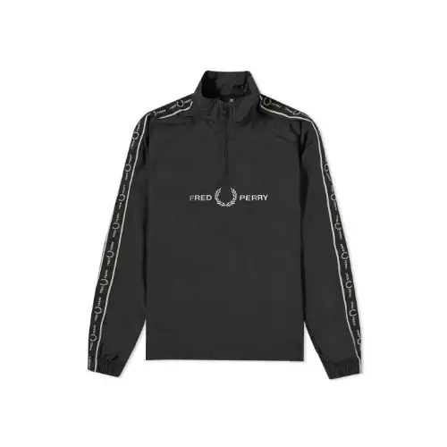 FRED PERRY Taped Sleeve Shell Jacket