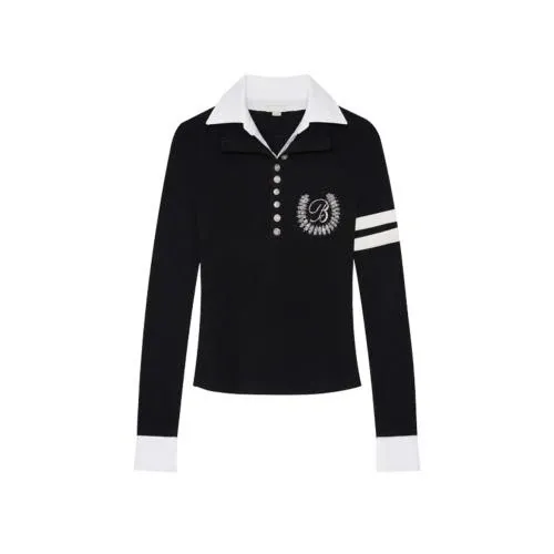 bonnae Beaded double collar top