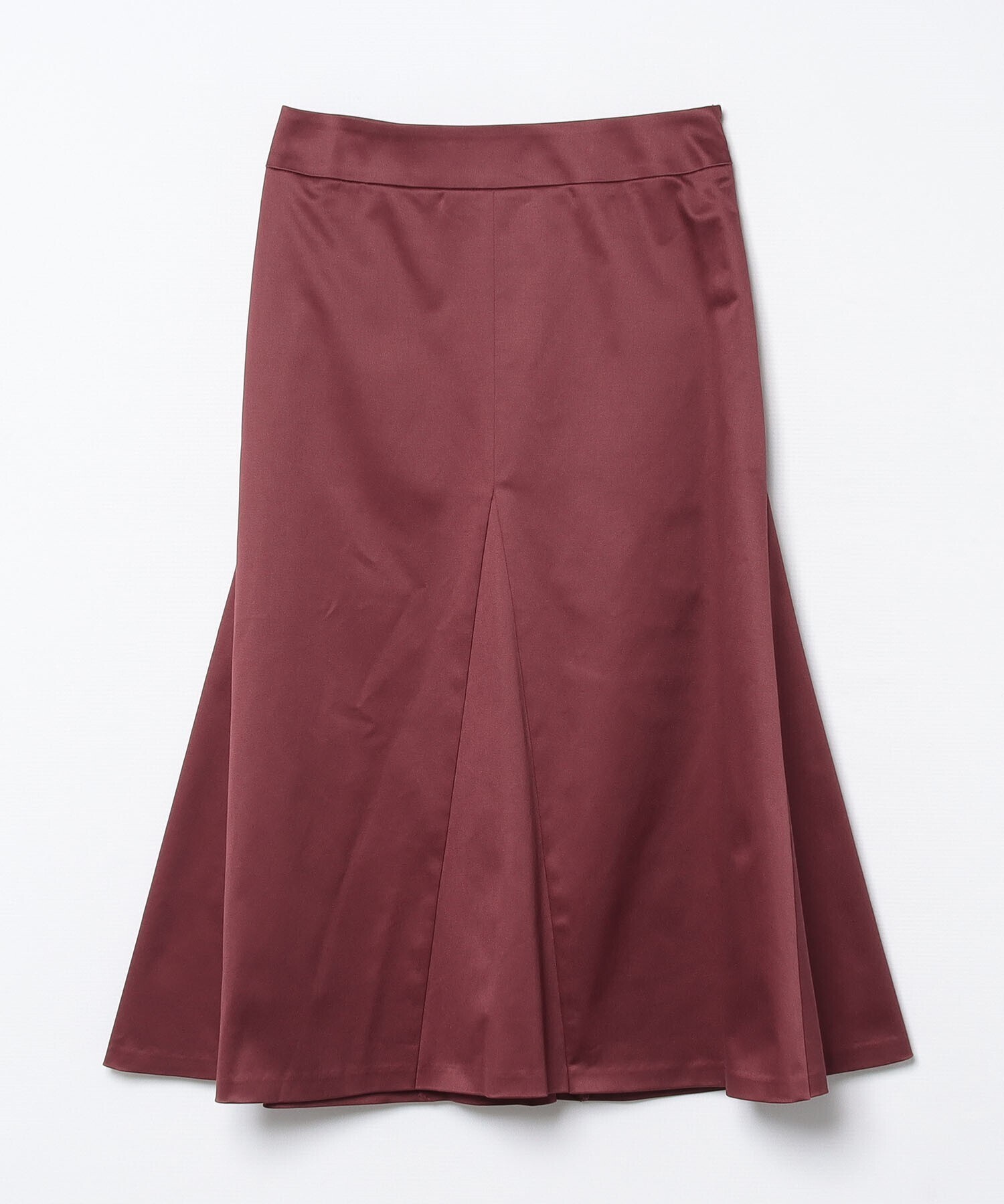 LANVIN COLLECTION コットンサテンストレッチスカート