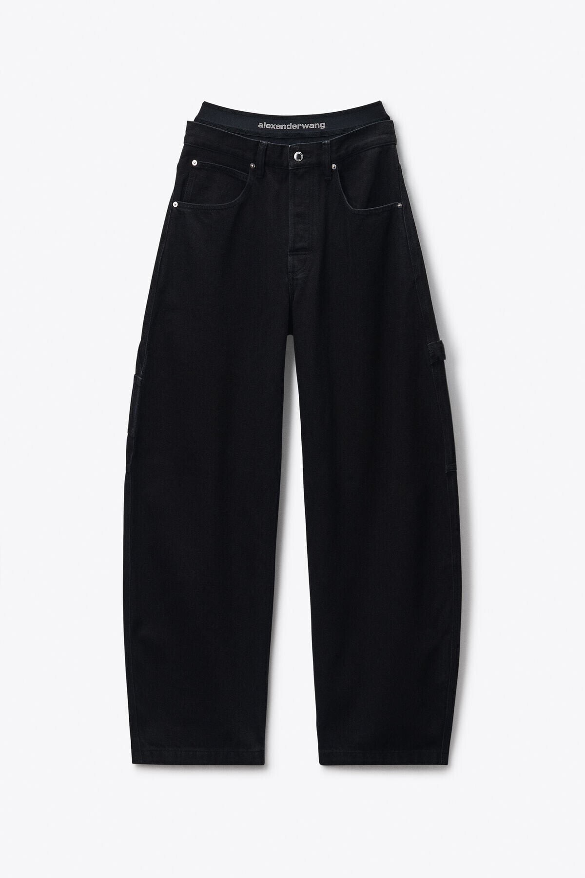 Alexander Wang プレスタイル オーバーサイズ ミッドライズジーンズ