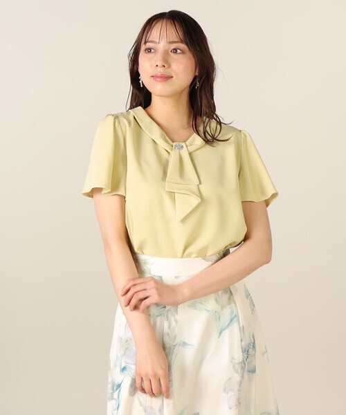 LAISSE PASSE デザインタイブラウス