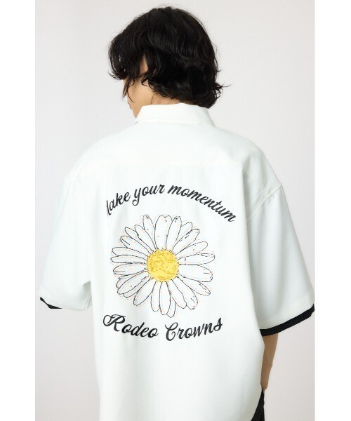 RODEO CROWNS WIDE BOWL レイヤードデイジーシャツ