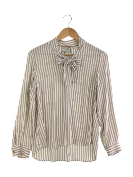 UNITED ARROWS ストライプ ボウタイ ブラウス