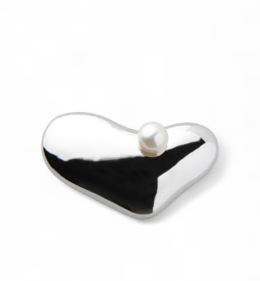 Pearl for Life Supple あこや真珠 ハートブローチ
