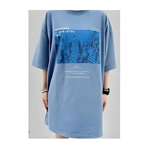 ENVYM UNISEX フォトグラフィックウォッシュTシャツ
